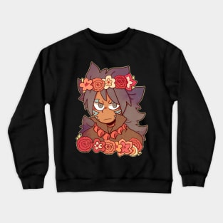 Acnologia Flower Crown sticker Crewneck Sweatshirt